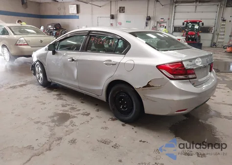 2015 Honda Civic Lx from USA, damaged, VIN 19XFB2F53FE095883